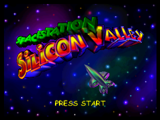 Space Station Silicon Valley title screen for Nintendo 64